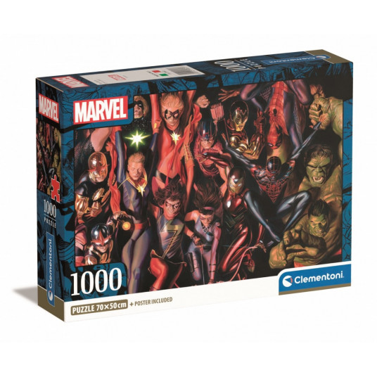 Puzzles 1000 elements Compact Marvel The Avengers