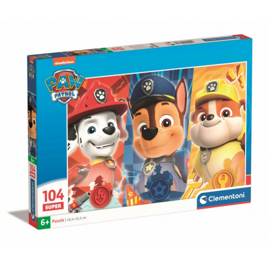 Puzzles 104 elements Paw Patrol