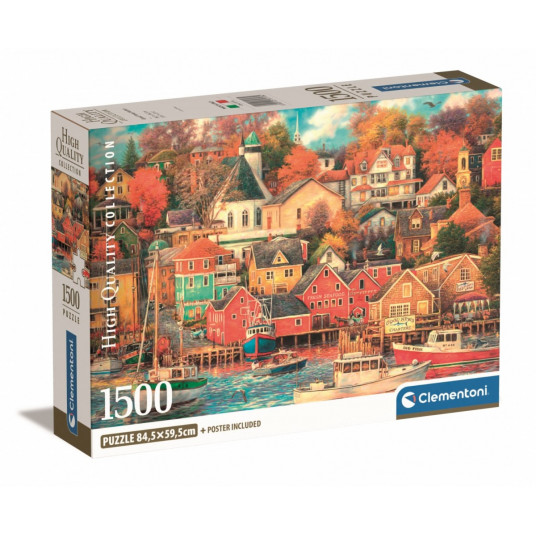 Puzzles 1500 elements Compact Good Times Harbor