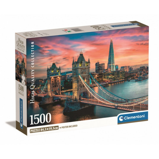 Puzzles 1500 elements Compact London Twilight