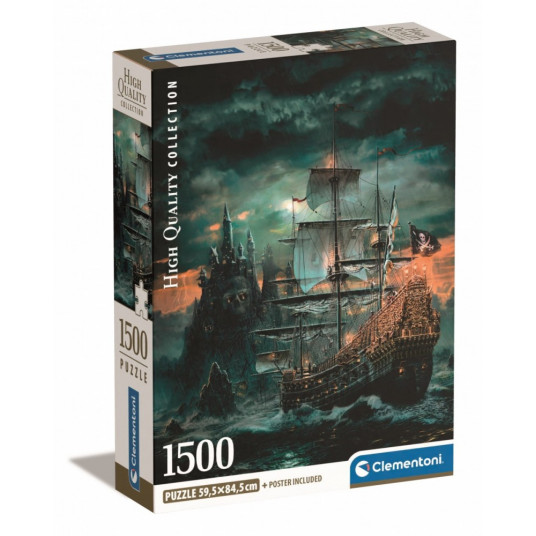 Puzzles 1500 elements Compact The Pirates Ship