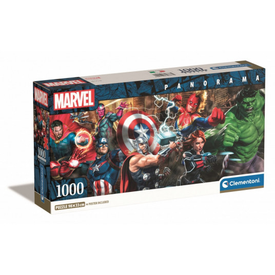 Puzzles 1000 elements Panorama Compact The Avengers
