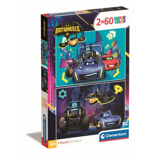 Puzzles 2x60 elements Batwheels
