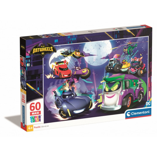 Puzzles 60 elements Maxi Batwheels