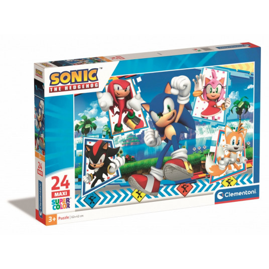 Puzzles 24 elements Maxi Sonic