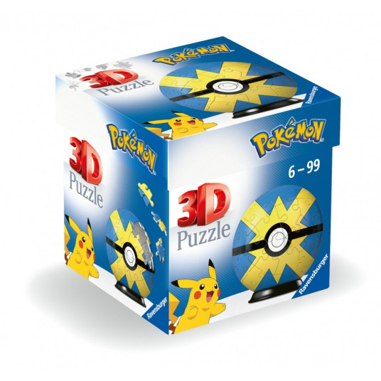 Puzzle 3D Kula Pokemon Quick Ball
