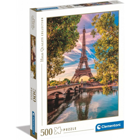 Puzzle 500 elements High Quality, Along the Seine