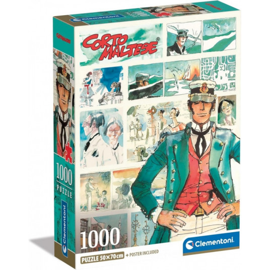Puzzle 1000 elements Compact Corto Maltese
