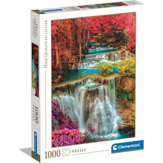 Puzzle 1000 elements High Quality Colourful Thai falls