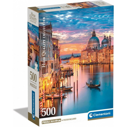 Puzzle 500 elements Compact Lighting Venice