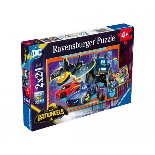 Puzzles 2x24 elements Batwheels