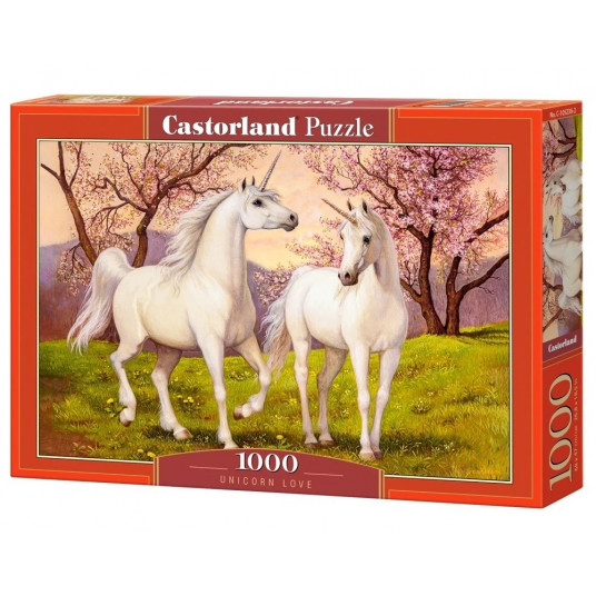 Puzzles 1000 elements Unicorn Love