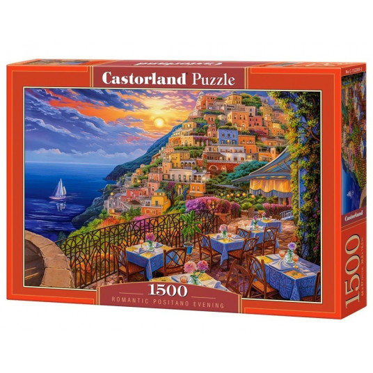 Puzzles 1500 elements Romantic Positano Evening Italy