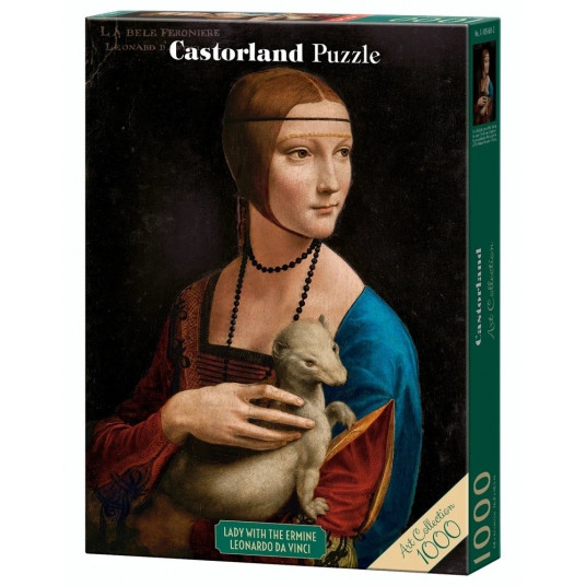 Puzzles 1000 elements Lady with ermine Leonardo da Vinci Art Collection