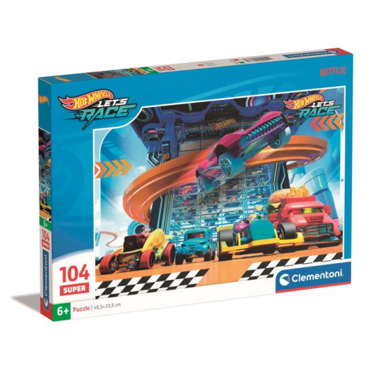 Puzzles Hot Wheels 104 elements - Super Color