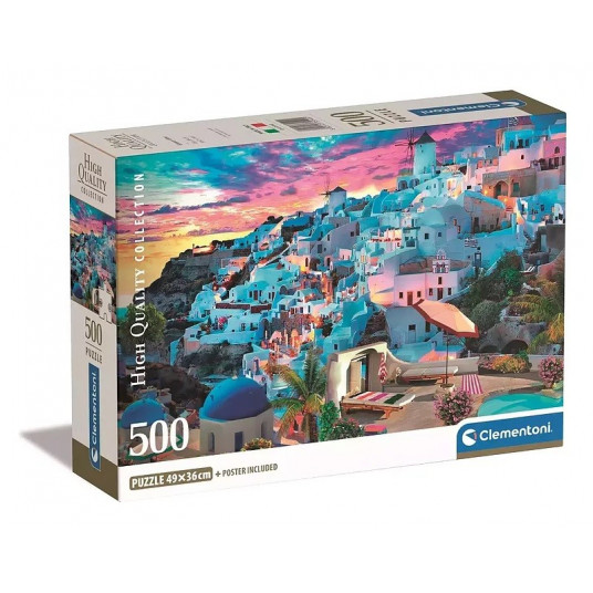 Puzzle 500 elements Compact Greece View