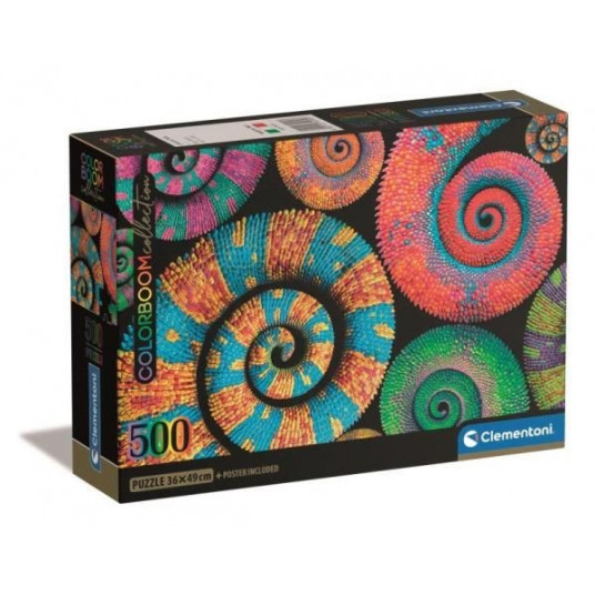 Puzzles 500 elements Compact Curly Tails