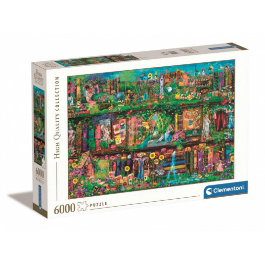 Puzzles 6000 elements Garden Shelf