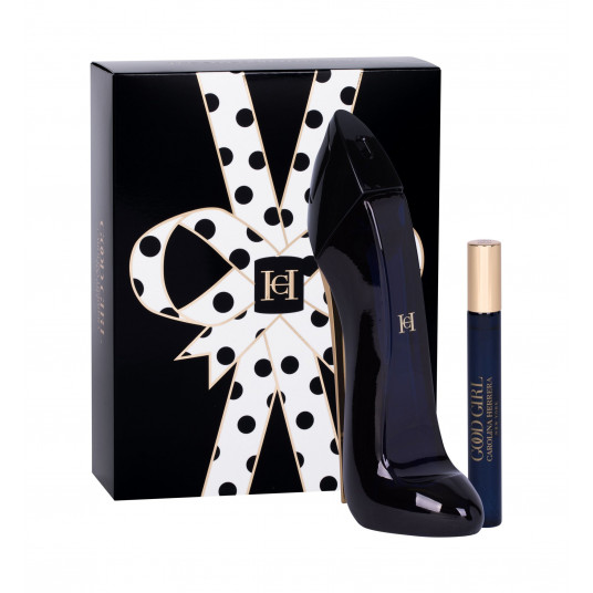  CAROLINA HERRERA GOOD GIRL 2 PCS SET  80 ml EDP SPRAY +  10 ml EDP SPRAY TRAVEL SET 