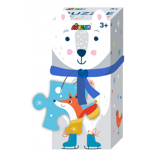 Puzzle 28 elements - Polar bear