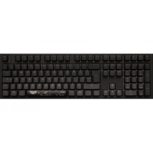 Ducky Shine 7 PBT žaidimų klaviatūra, MX Speed Silver, RGB-LED – metalinis metalas