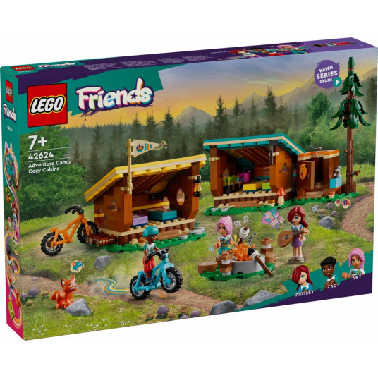 LEGO Friends 42624  - Seikkailuleirin mukavat laavut