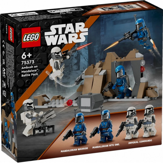LEGO Star Wars 75373 - Väijytys Mandalorella – taistelupakkaus
