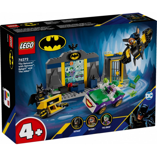 LEGO Super Heroes DC 76272 - Lepakkoluola, Batman™, Batgirl™ ja The Joker™
