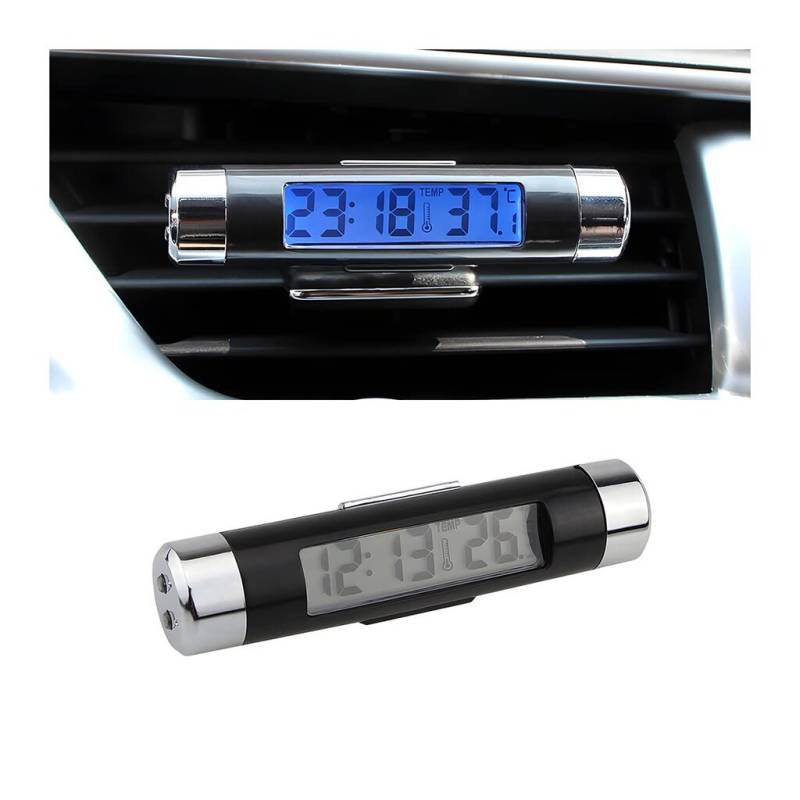 AutoClock Automobilio Vidaus Termometras