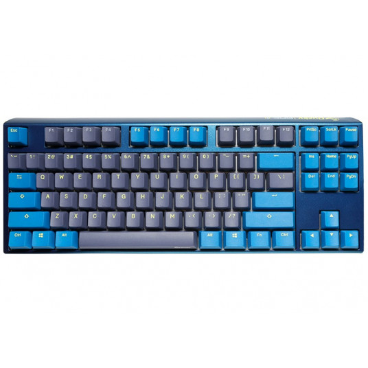 Ducky One 3 Daybreak TKL žaidimų klaviatūra, RGB LED – MX-Silent-Red