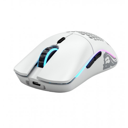 Glorious Model O- Wireless Gaming Mouse - balta, matinė