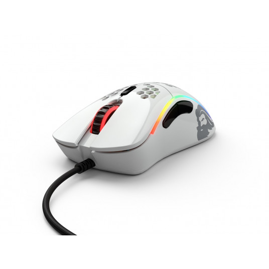 Glorious Model D- Gaming Mouse – balta, blizgi