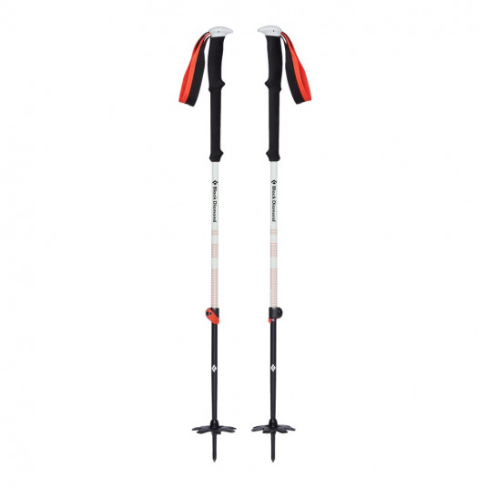 Black Diamond Expedition 2 slidinėjimo lazda 2 vnt 155 cm Juoda, Pilka