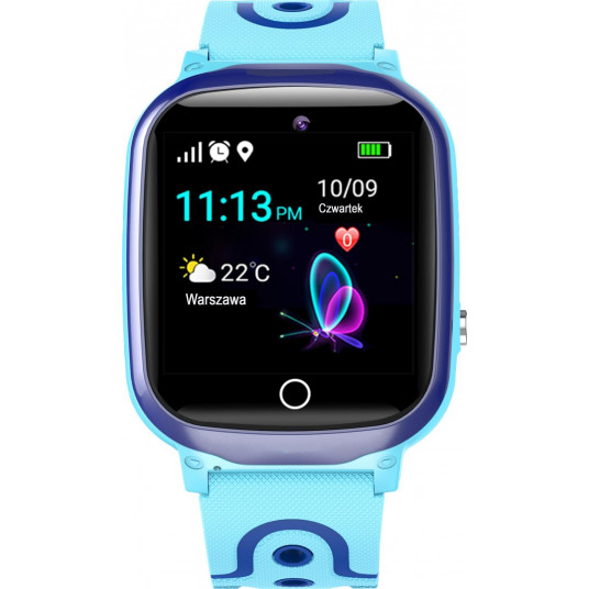 "GoGPS" išmanusis laikrodis K17 Blue (K17BL