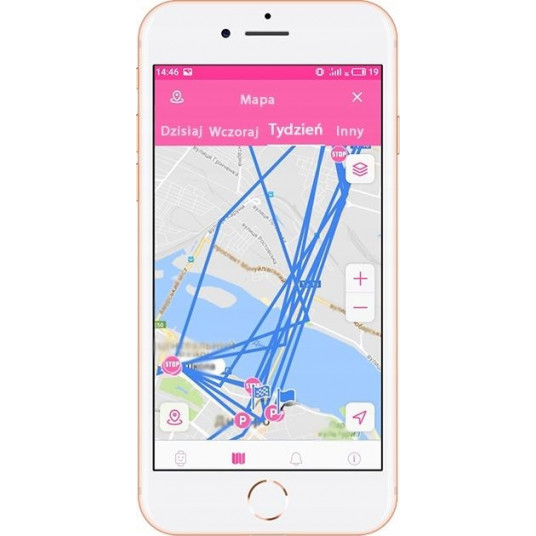 "GoGPS" išmanusis laikrodis Rožinė (K17PK)