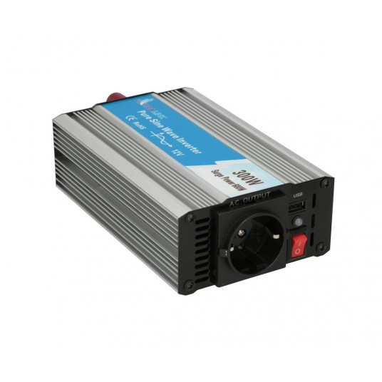 Extralink OPIP-300W | Įtampos keitiklis | automobilio 12V, 300W gryno sinuso