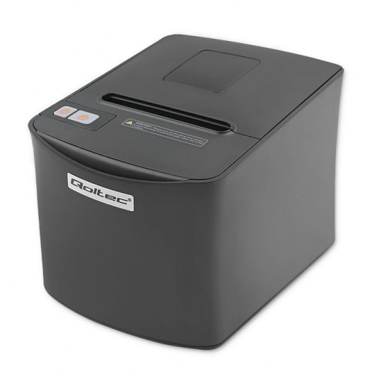 Qoltec 50256 Kvitų spausdintuvas | kuponas | terminalas | USB