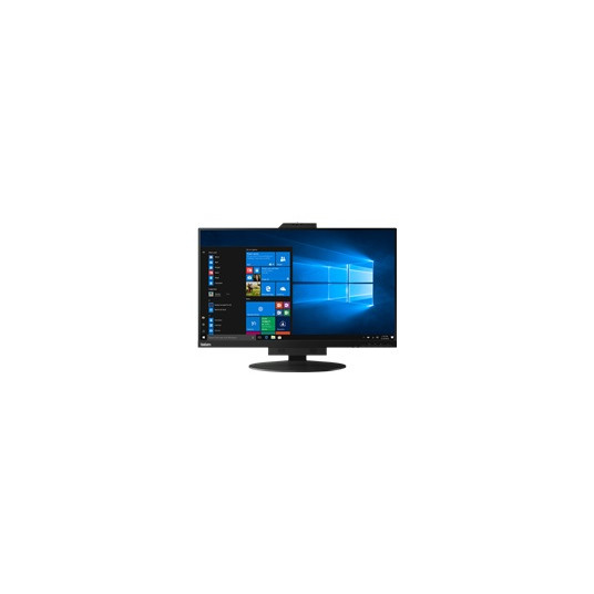 „69 cm/27“ (2560 x 1440) „Lenovo ThinkCentre Tiny-in-One 27 16:9 QHD 60 Hz 4ms HDMI DP USB Pivot Speaker Black“