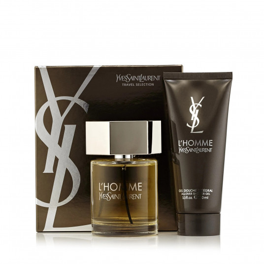 Travel Set Yves Saint Laurent:  L'Homme, Eau De Toilette, For Men, 100 ml +  L'Homme, Cleansing, Shower Gel, For All Skin Types, 100 ml