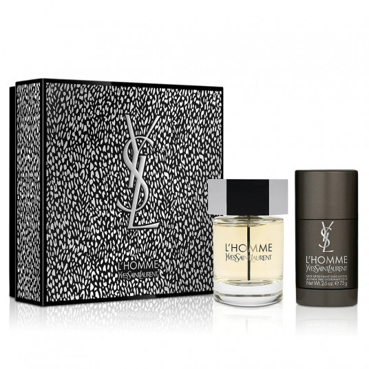 Kelioninis rinkinys Yves Saint Laurent: L'Homme, tualetinis vanduo, vyrams, 100 ml + L'Homme, dezodorantas, vyrams, 75 ml