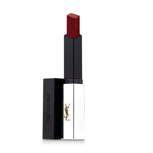 Yves Saint Laurent, plonas, skaidrus matinis, kreminiai lūpų dažai, 108, Rouge Devetu, 2 g