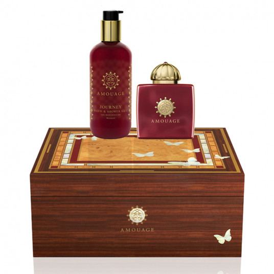 Gift Set Amouage: Portraits of a Life - Journey, Hydrating, Body Lotion, 300 ml + Journey , Eau De Parfum, For Women, 100 ml