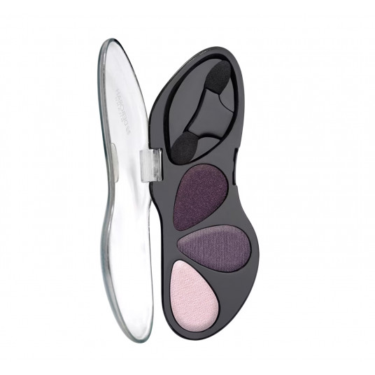 „Deborah“, „Deborah Milano Trio Hi Tech“, „Eyeshadow Compact“, 06, rausvai violetinė, 4,2 g