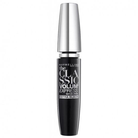 Maybelline, The Classic Volum Express, Extra Volume, Blakstienų tušas, Extra Black, 10 ml
