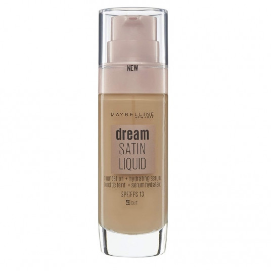 Maybelline, Dream Satin, skystas pagrindas, 48, Buff, SPF 13, 30 ml