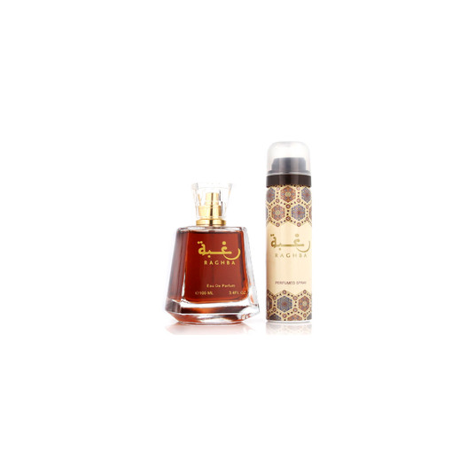  Lattafa Perfumes Raghba Dárková sada EDP 100 ml a deospray 50 ml, 100ml 