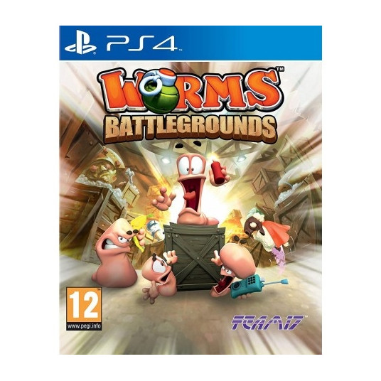 Kompiuterinis žaidimas Worms Battlegrounds PS4