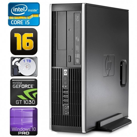 HP 8100 Elite SFF i5-750 16GB 1TB GT1030 2GB DVD WIN10Pro