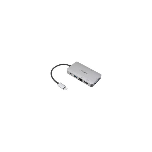 TARGUS USB-C VIENO VIDEO 4K HDMI / VGA DOKAS, W\ 100 W POWER PASS