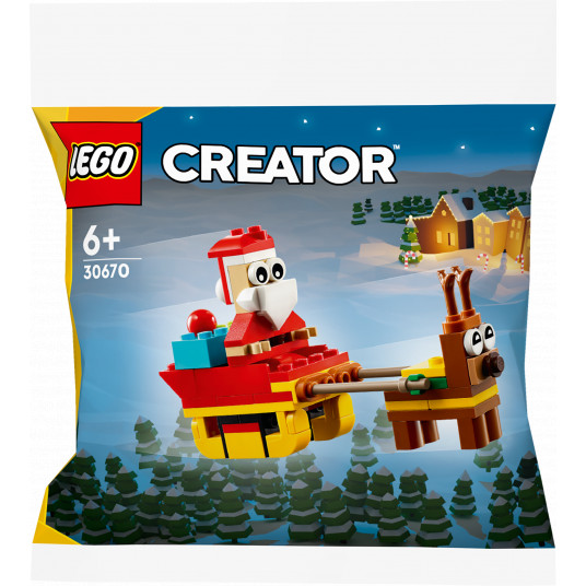 LEGO® 30670 CREATOR Kalėdų Senelio kelionė rogėmis